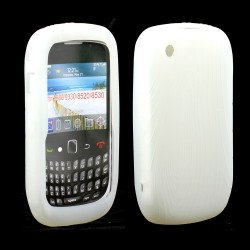 BlackBerry Curve 8520 8530 9300 9330 Silicone Soft Case (White)
